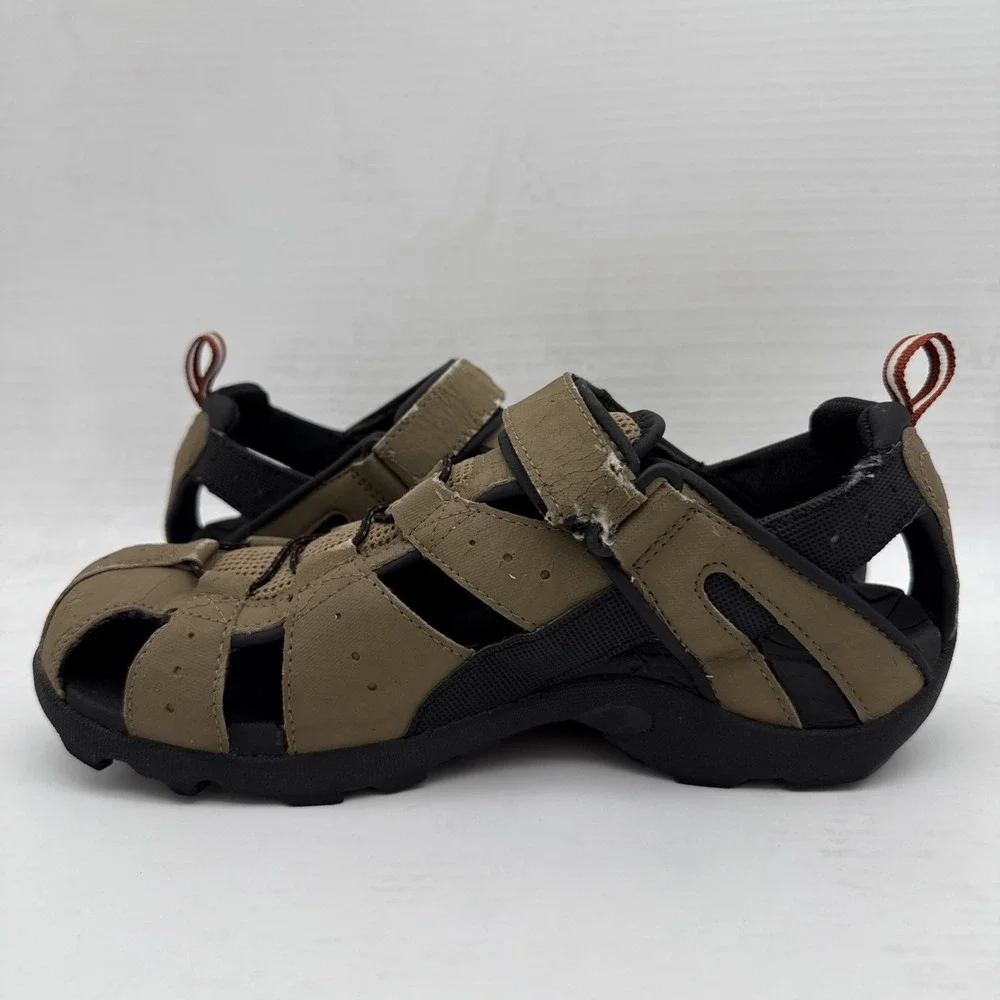 Teva Men's Hiking Sandal Brown Khaki Strap Comfortable Sandals US 8 Walk Trail